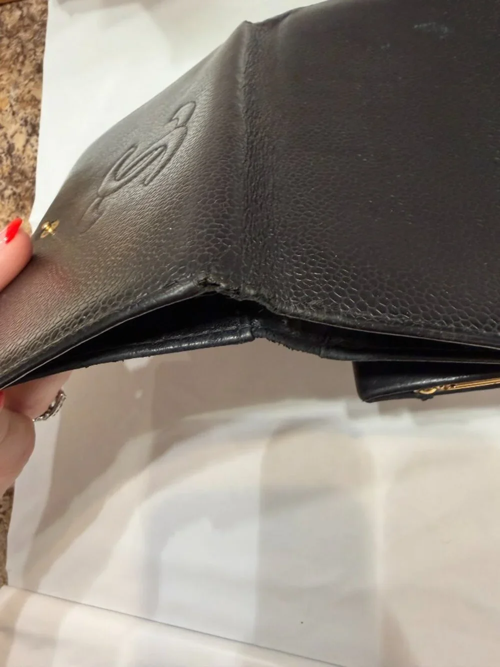 Chanel Authentic Black Wallet. COA INCLUDED. Gently Used